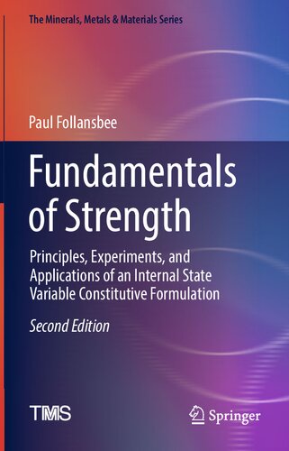 Fundamentals Of Strength Principles Experiments And Applications Paul Follansbee