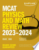 Mcat Physics And Math Review 20232024 Online Book Kaplan Test Prep