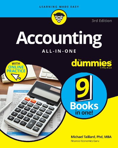 Accounting Allinone For Dummies 3rd Edition 3rd Michael Taillard