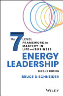 Energy Leadership 2nd Bruce D Schneider
