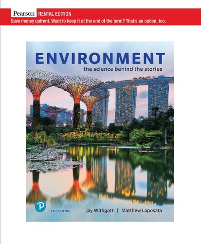 Environment The Science Behind The Stories 7th Edition Jay Withgott