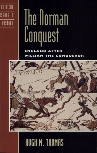 The Norman Conquest England After William The Conqueror Hugh M Thomas