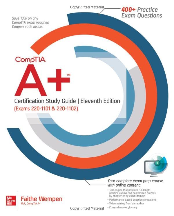 Comptia A Certification Study Guide Exams 2201101 2201102 11th Edition 11th Faithe Wempen