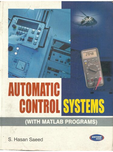 Automatic Control Systems 1st Edition S Hasan Saeed