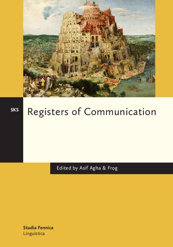 Registers Of Communication Asif Agha Frog