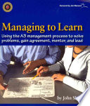 Managing To Learn 1st Edition John Shook