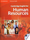 Cambridge English For Human Resources Students Book George Sandford