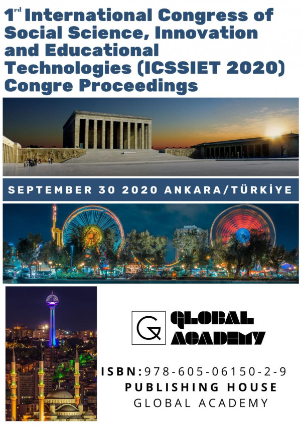 1rd International Congress Of Social Science Innovation And Educational Technologies Icssiet 2020 September 30 2020 Ankaraturkey Dr Esra Sipahi