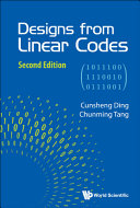 Designs From Linear Codes 2nd Edition 2nd Cunsheng Ding Chunming Tang