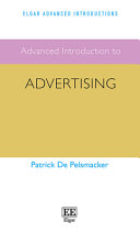 Advanced Introduction To Advertising Patrick De Pelsmacker