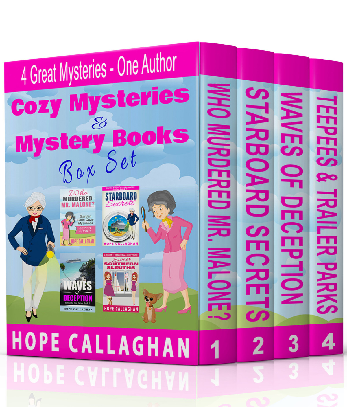 Cozy Mysteries Mystery Books Box Set Hope Callaghan