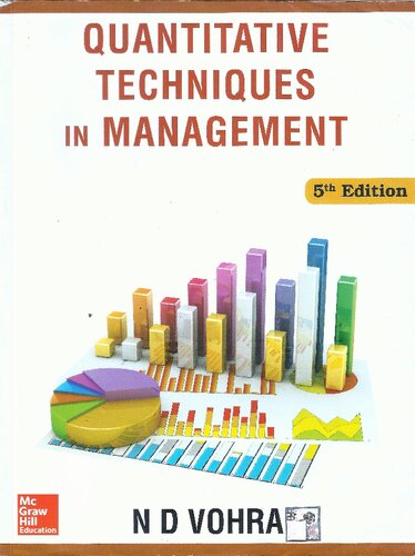 Quantitative Techniques In Management 5th Edition Dr N D Vohra