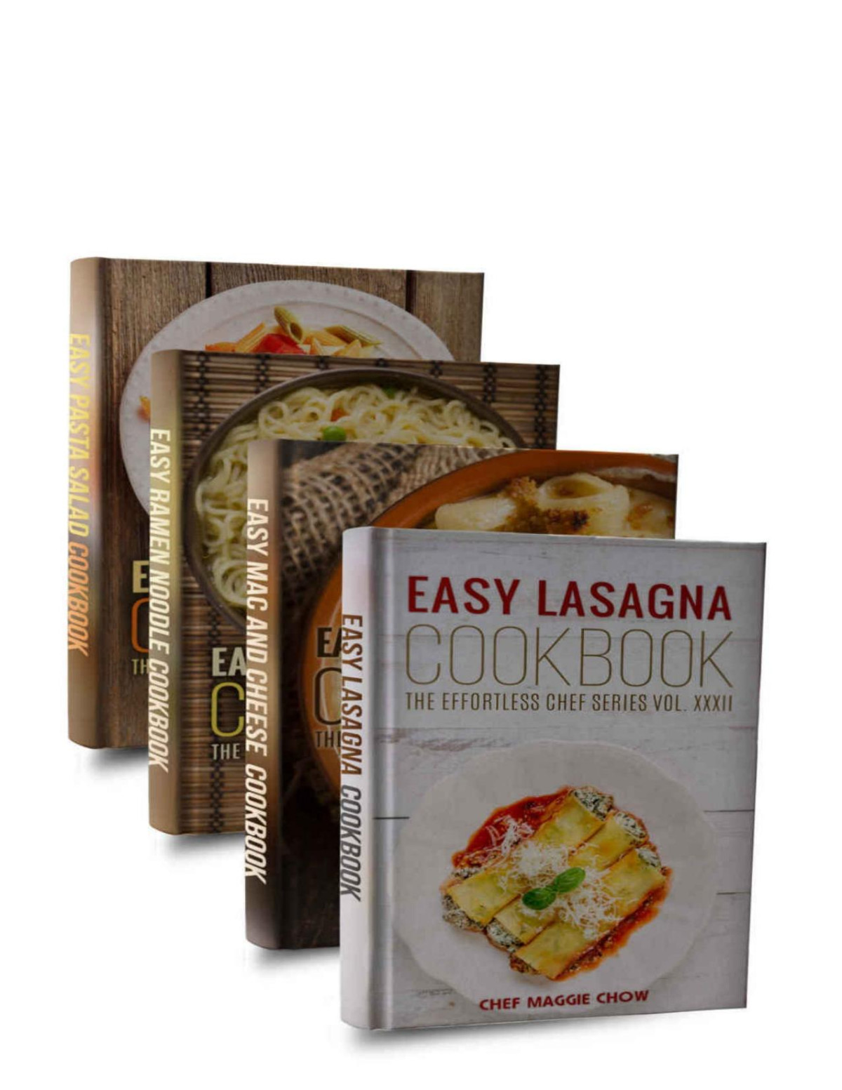 Easy Pasta Cookbook Box Set 1 Chef Maggie Chow
