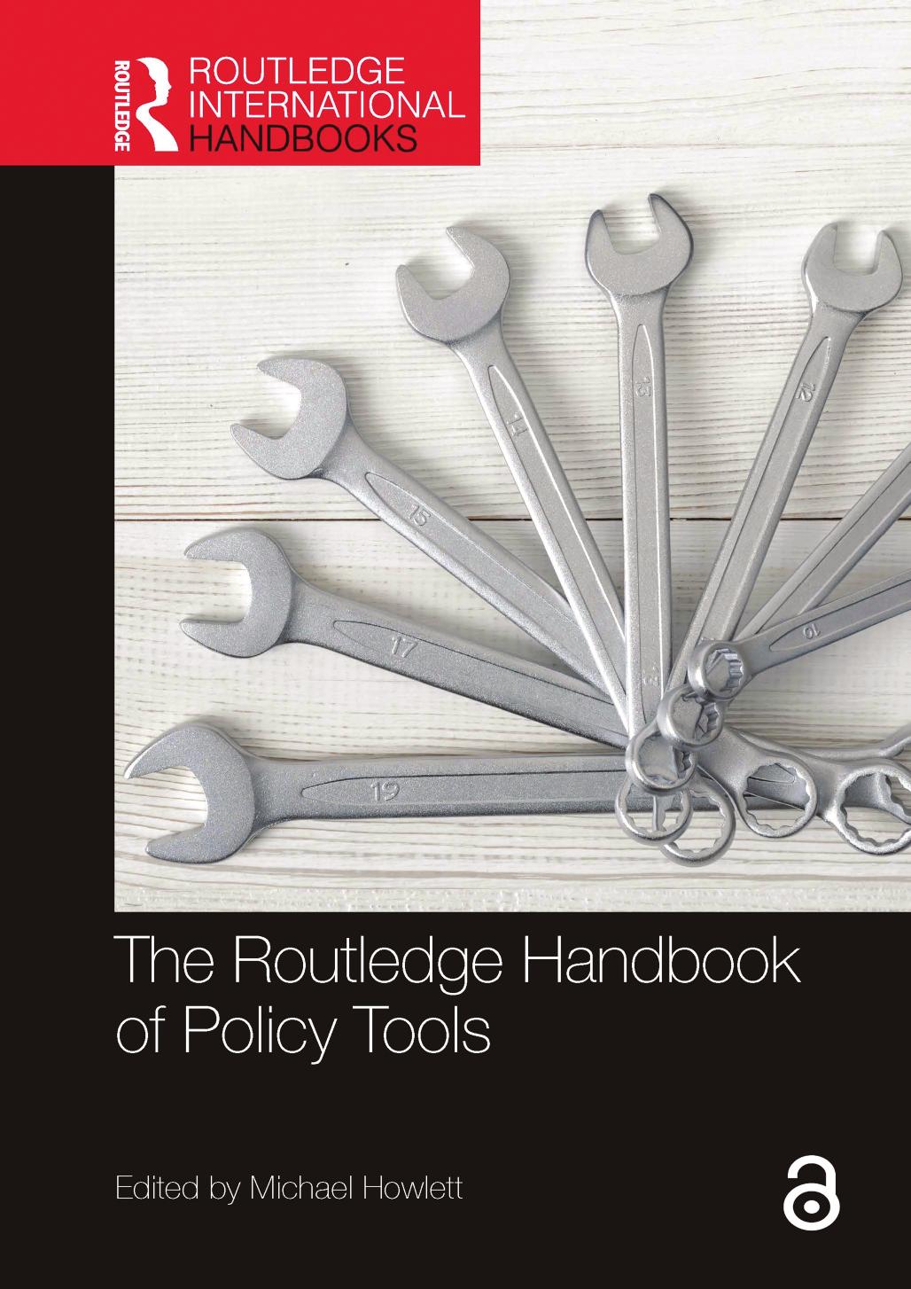 The Routledge Handbook Of Policy Tools Michael Howlett