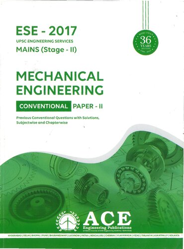 Esemainsmechanical Engineering Volume 2 Ace Engineering Academy Editorial Board