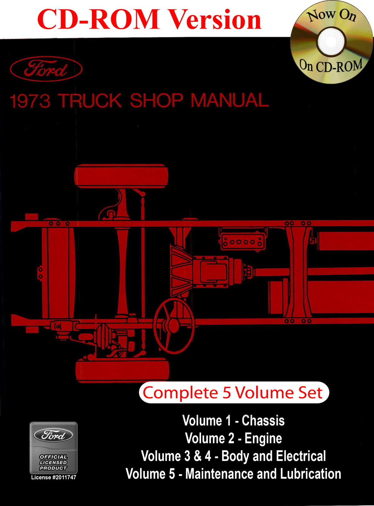 1973 Ford Truck Shop Manual Ford Motor Company David E Leblanc Editor