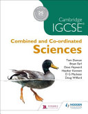 Cambridge Igcse Combined And Coordinated Sciences Tom Duncan