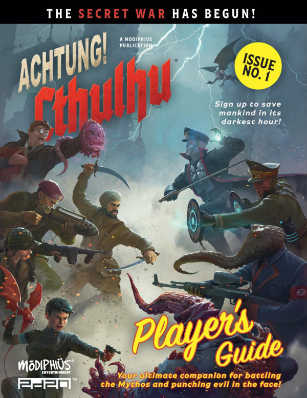 Achtung Cthulhu 2d20 Players Guide Richard August Brad Bell