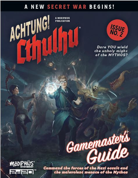 Achtung Cthulhu 2d20 Gamesmasters Guide Richard August Brad Bell