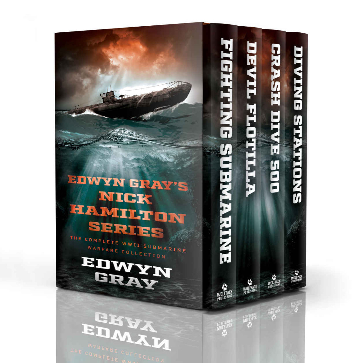 Edwyn Grays Nick Hamilton Series The Complete Wwii Submarine Warfare Collection Edwyn Gray