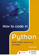 How To Code In Python Gcse Igcse And National 45 Greg Reid