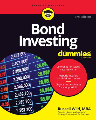 Bond Investing For Dummies 3rd Edition 3rd Russell Wild