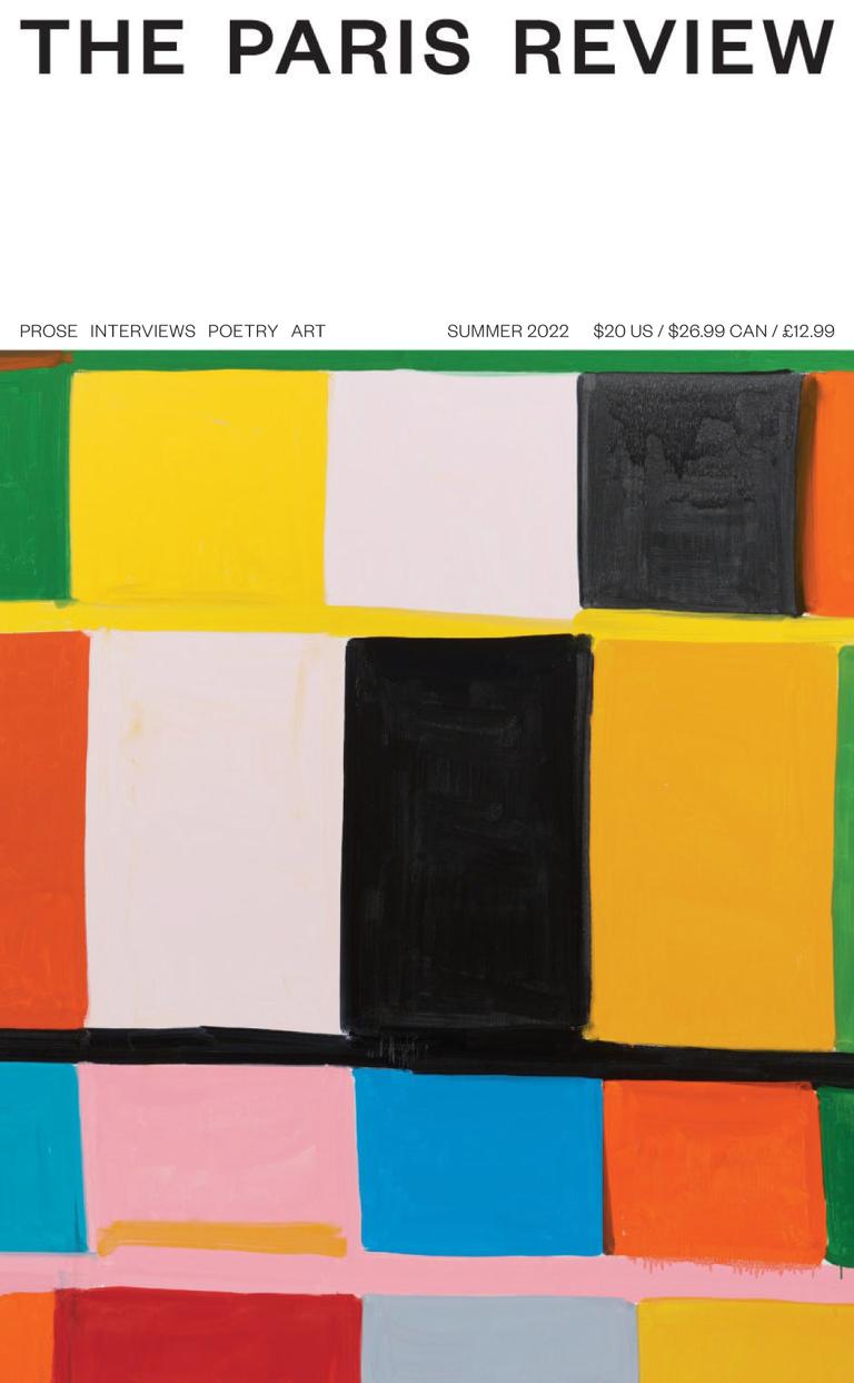The Paris Review Issue 240 Summer 2022 Emily Stokes Editor In Chief