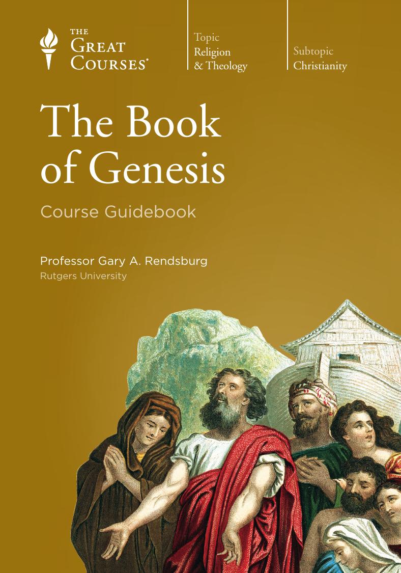 The Book Of Genesis Gary A Rendsburg
