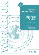 Cambridge Igcse And O Level Business Studies Workbook 2nd Edition 2nd Edition Karen Borrington