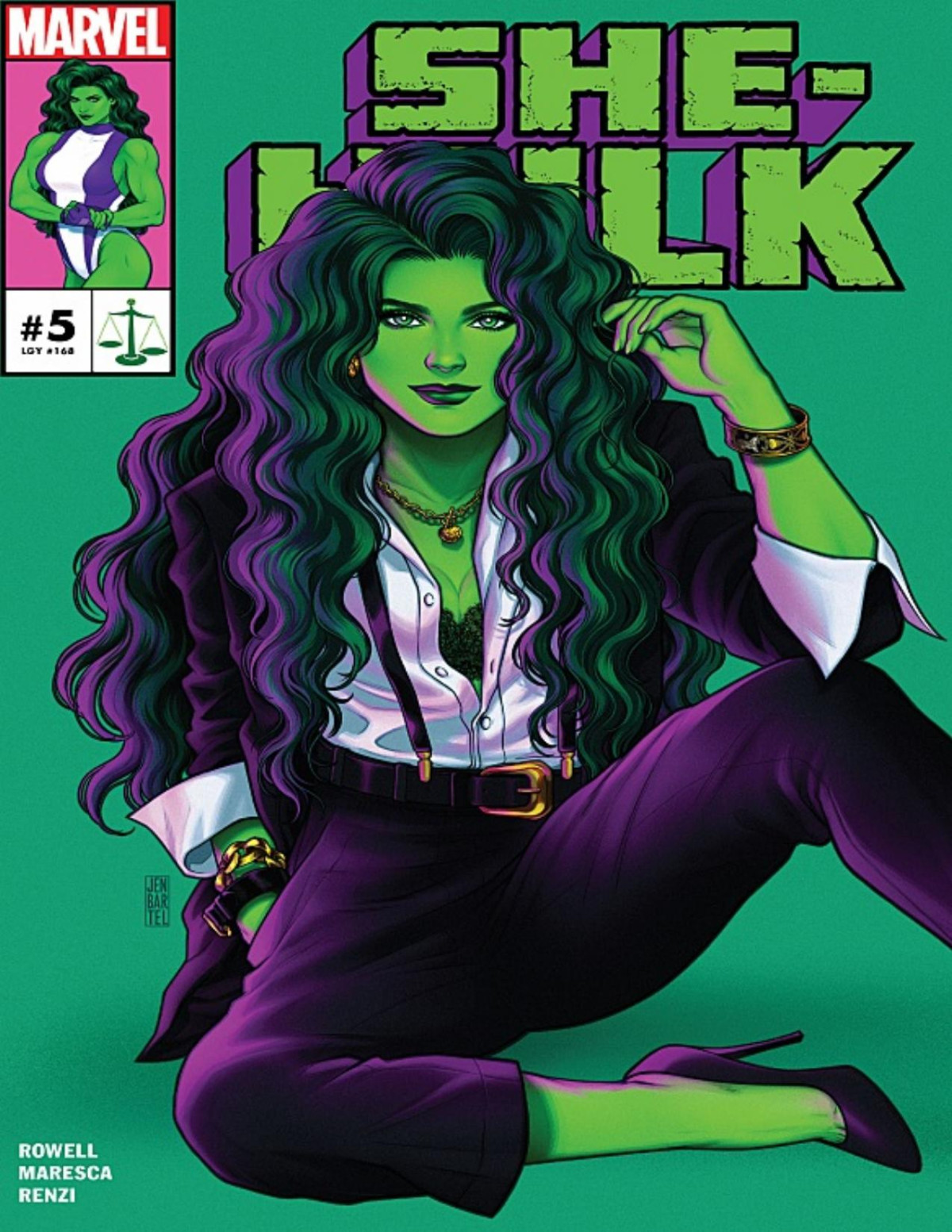 Shehulk 005 Rainbow Rowell Luca Maresca Rico Renzi