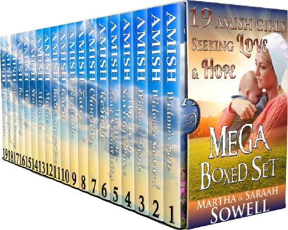 19 Amish Girls Seeking Love Hope Mega Boxed Set Saraah Sowell Martha Sowell