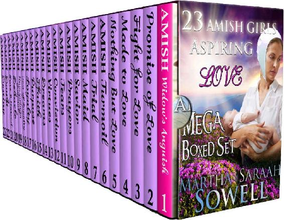 23 Amish Girls Aspiring Love Mega Boxed Set Saraah Sowell Martha Sowell