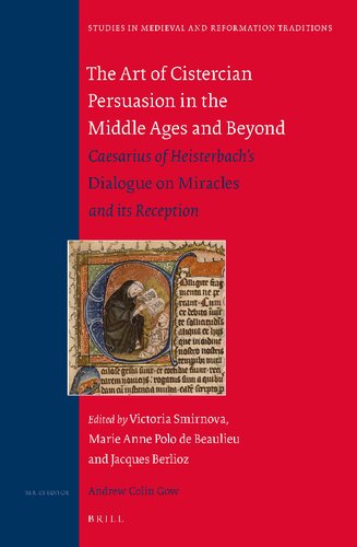 The Art Of Cistercian Persuasion In The Middle Ages And Beyond Jacques Berlioz