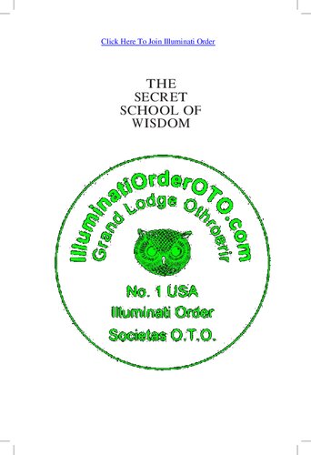 The Secret School Of Wisdom The Authentic Ritual And Doctrines Of The Illuminati Josef Wages Reinhard Markner