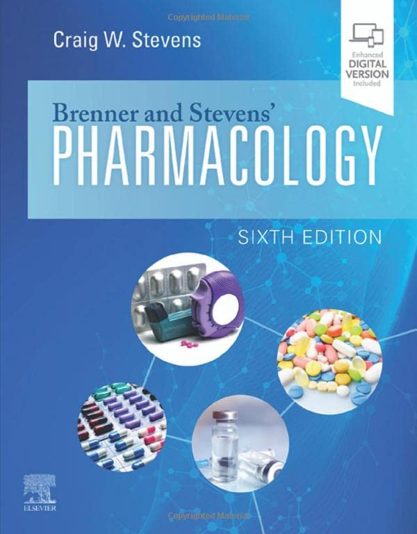 Brenner And Stevens Pharmacology 6th Edition Craig W Stevens
