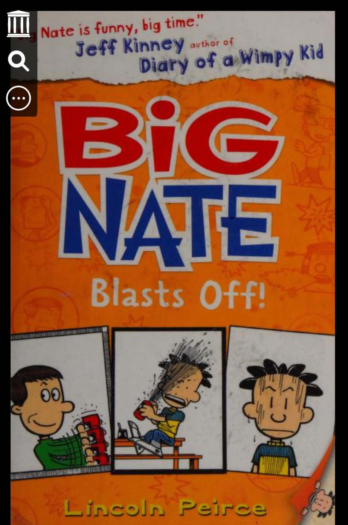 Big Nate Blasts Off Illustrated Lincoln Peirce