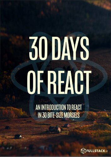 30 Days Of React Ari Lerner