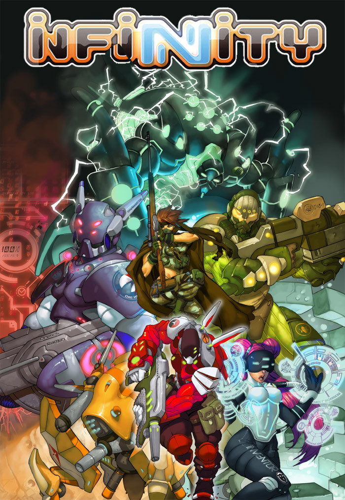 Infinity The Game 1st Edition Rulebook 1st Edition Gutier Lusquios Rodriguez
