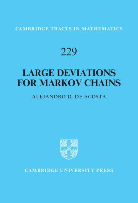 Large Deviations For Markov Chains Alejandro D De Acosta
