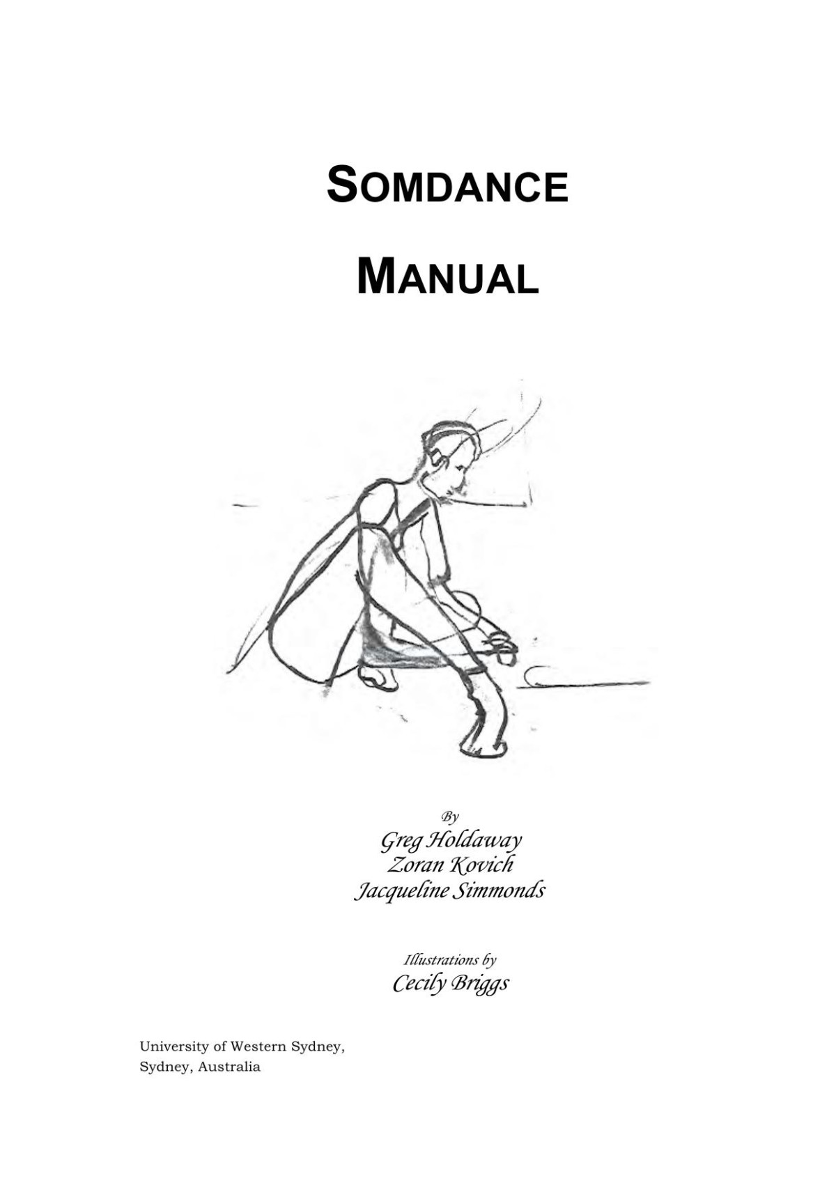 Somdance Manual Greg Holdaway Jacqueline Simmonds Zoran Kovich
