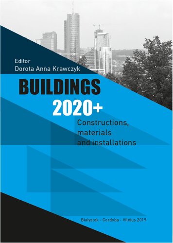 Buildings 2020 Constructions Materials And Installations Dorota Anna Krawczyk Editor
