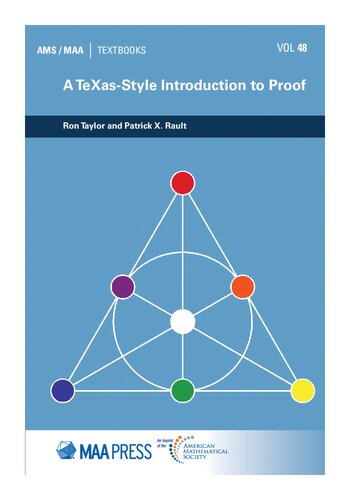 A Texas Style Introduction To Proof Ron Taylor Patrick X Rault