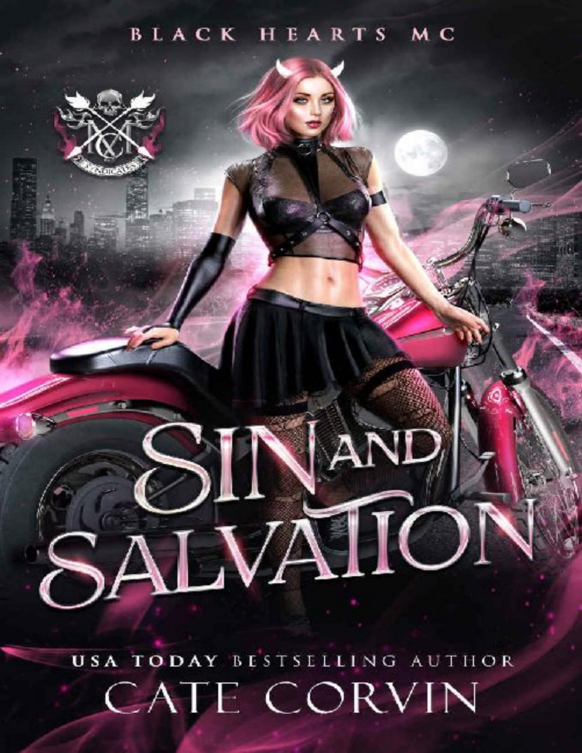 Sin And Salvation Black Hearts Mc Cate Corvin