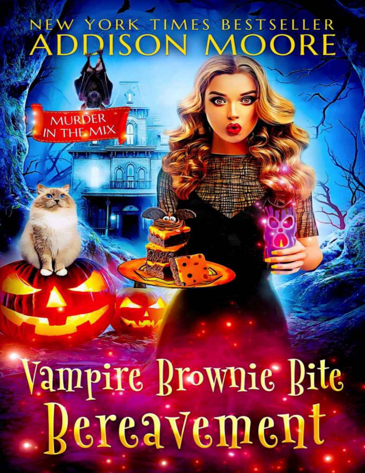 Vampire Brownie Bite Bereavement Cozy Mystery Murder In The Mix Book 38 Addison Moore