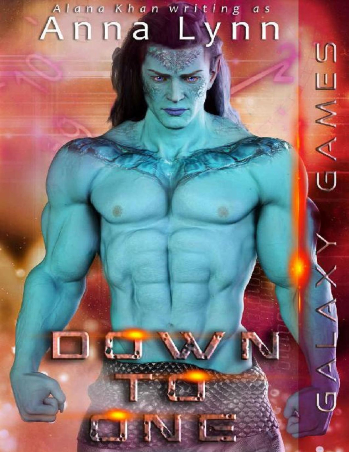 Down To One Book One In The Galaxy Games Hostile Planet Alien Romance Series Anna Lynn Alana Khan