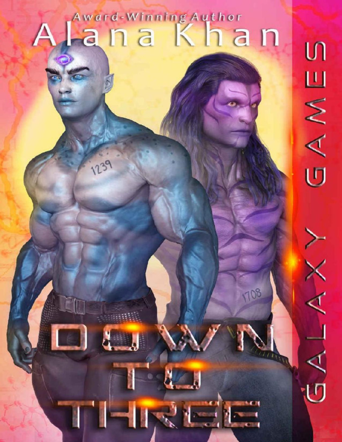 Down To Three A Genetically Engineered Protective Heroes Alien Romance Galaxy Games Hostile Planet Alien Romance Series Book 3 Alana Khan Anna Lynn