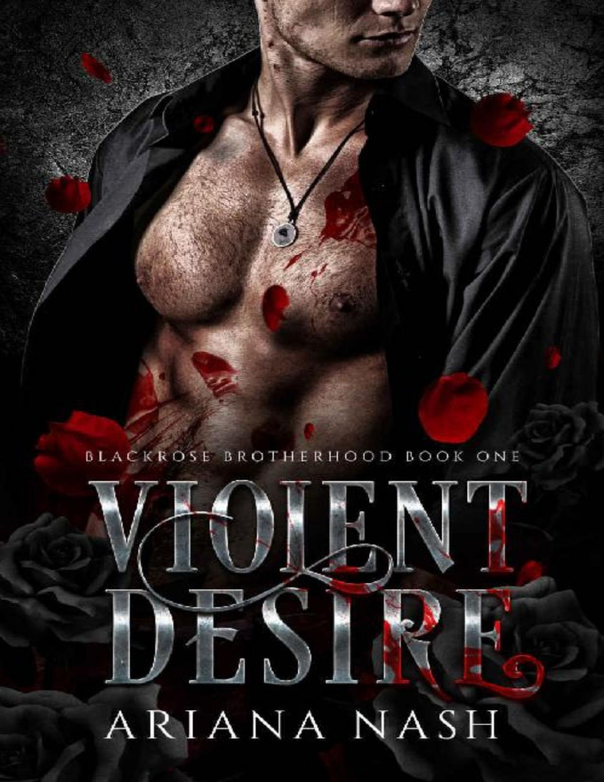 Violent Desire Gay Vampire Paranormal Romance Blackrose Brotherhood Book 1 Ariana Nash