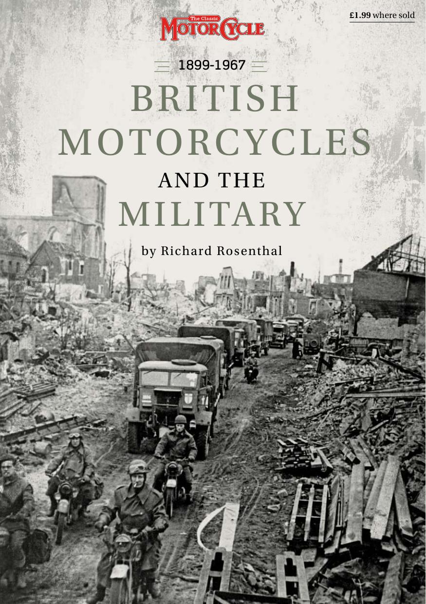 British Motorcycles And The Military 18991967 Richard Rosenthal