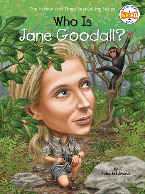 Who Is Jane Goodall Roberta Edwards