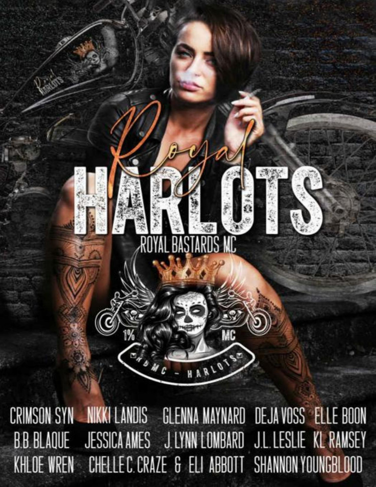 Royal Harlots Mc An Rbmc Anthology Crimson Syn Nikki Landis Glenna Maynard Deja Voss Bb Blaque Elle Boon J Lynn Lombard Jessica Ames Jl Leslie Kl Ramsey Khloe Wren Shannon Youngblood Chelle C Craze Eli Abbott